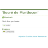 Fiche descriptive de Sucré de Montluçon