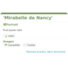 Fiche descriptive de Mirabelle de Nancy
