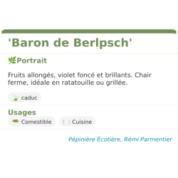 Fiche descriptive de Baron de Berlpsch