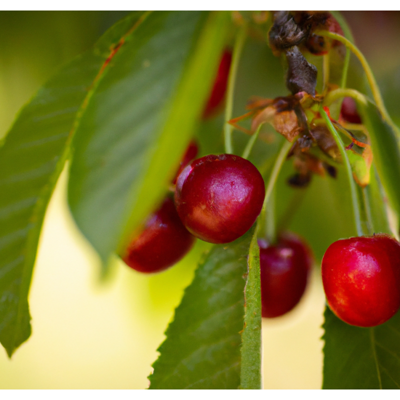 Photo d'un Fille de juin Cerise lumineuse croquante
